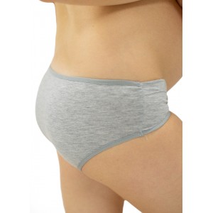 Трусы под живот для беременных Серые 0012